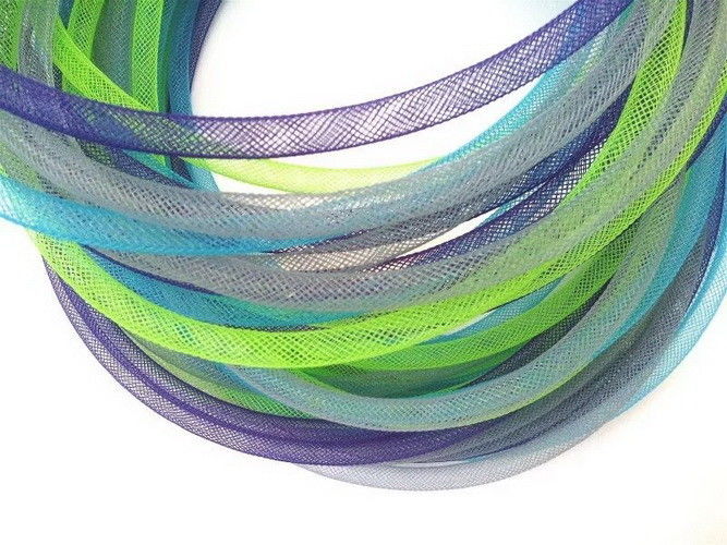 MultiColored Cable Mesh Sleeve For Gifts And Lights Decoration Accessories