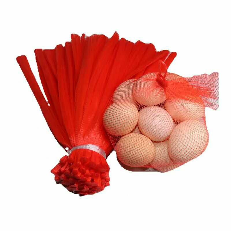 PE Egg Packaging Mesh Netting Bag , Mesh Net Packing Bag for Egg , Mesh