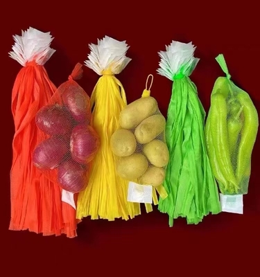 Reusable Mesh Produce Bags For Fruit Vegetable Packing