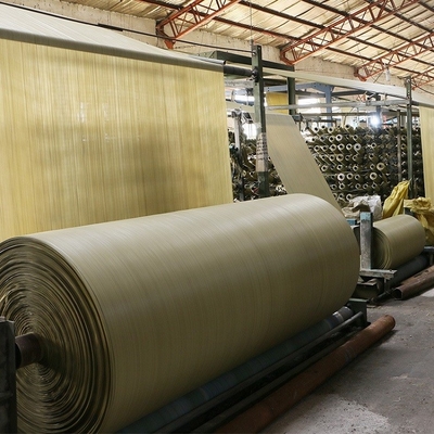 Polypropylene Woven Tubular Fabric For Bag 12*12 107gsm 3000m Length