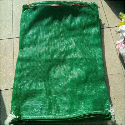 Anti UV Mesh Netting Bags For Vegetable Fruit Plastic PP Tubular Lemon Drawstring Sack