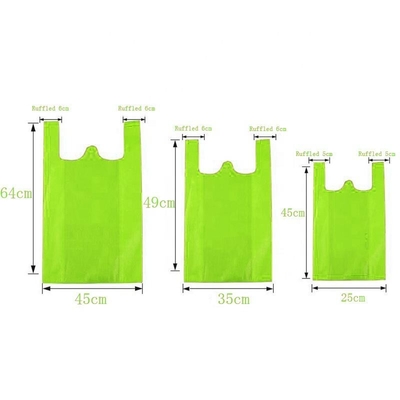 T-Shirt Non-Woven Ironing Bottom Non-Woven Mall Vest Shopping Bag