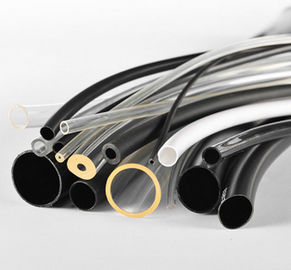 Black PVC Tubing For Electric Cable , Flexible Reinforced PVC Tubing