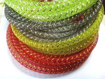 PET Mylar Braided Wire Mesh Sleeve for Lights And Gifts Decoration