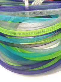 Colored Expandable Braided Cable Sleeving For Mesh Cable Protector