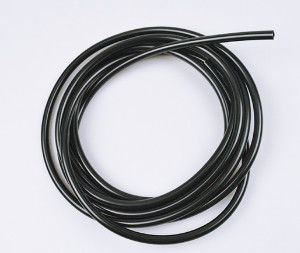 Non - Shinkable PVC Hose Fexible PVC Tubing , Black Insulation Tube
