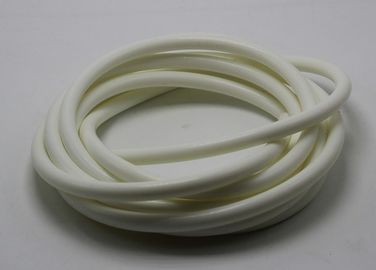 White Flexible Silicone Tubing , High Temperature Silicone Rubber Tubing