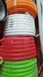 Flexible PVC Corrugated Flexible Tubing Small Bending Radius Chemical Resistant