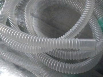 Respiratory Tube Plastic Flexible Hose , Flexible Corrugated Plastic Tubing