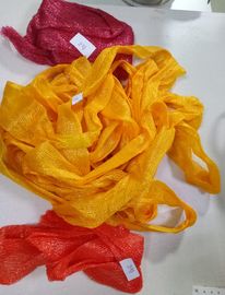 Vegetables Protective Mesh Sleeving Color Tubular PE Plastic Nets Bags Long Lifespan