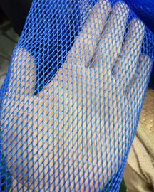 Extruded Mesh Sleeve Plastic Tube Netting 0.75mm Thickness For Metal Parts
