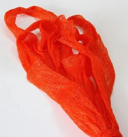 Red HDPE Fruit And Vegetable Mesh Net Bag Packing