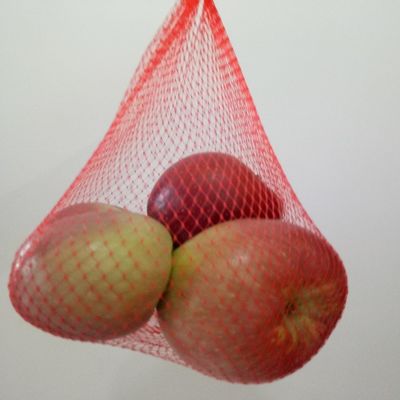 Hole Dia 3mm LDPE Mesh Netting Bags For Fruit Vegetable