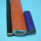 Fire Resistant Fiberglass Sleeving Anti Corrosive Chemicals Coated With Silicone Rubber