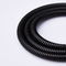 PP Slit Wall Corrugated Loom Tubing , Black Bellows flexible corrugated pipe