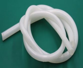 High Pressure Silicone Braided Hose , Medical Grade Silicone Tubing