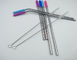 Stainless Steel Flexible Silicone Tubing Tasteless Food Grade Silicone Straw Color