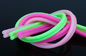 Multicolor Luminous Solid Silicone Strip 1.0-5.0mm Size 30-70 Shore A Hardness