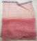 Tubular Knitted Mesh Netting Bags , Polyester Drawstring Bag Long Lifespan