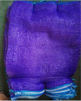 Mesh Netting Bags Plastic Raschel Drawstring Bagonions Garlic Pepper Lemono