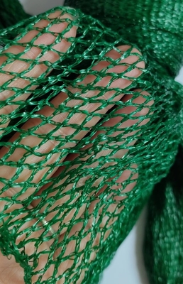 Dark Green Knitted Tubular Packaging Net Bags For Fruit Vegetable Mesh Net Bag