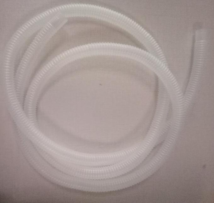 1.5 Meters Length Corrugated Flexible Tubing EVA/PE Transparent For
