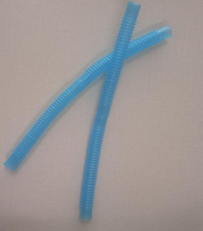 1.5 Meters Length Corrugated Flexible Tubing EVA/PE Transparent For