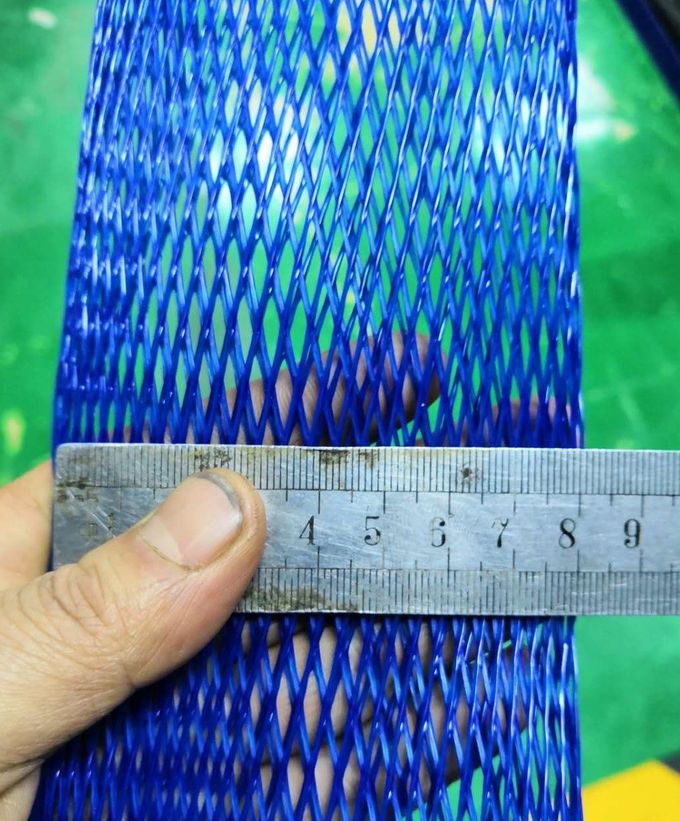 Flexible Plastic Protective Mesh Sleeving For Precision Parts Protect