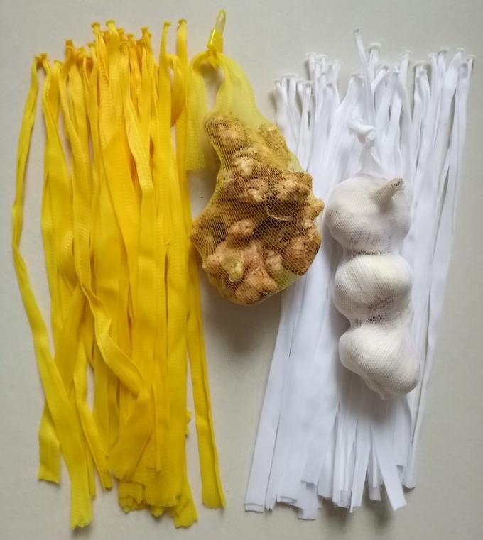 Net Length 35m 80mesh plastic mesh bags For Ginger Garlic